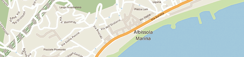 Mappa della impresa centro artigianale restauri a ALBISSOLA MARINA
