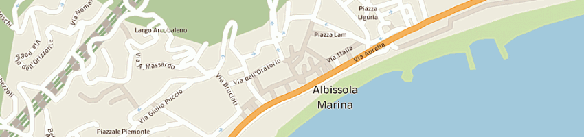 Mappa della impresa viglietti bruno a ALBISSOLA MARINA