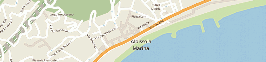 Mappa della impresa ceramiche pierluca di bevilacqua dario a ALBISSOLA MARINA
