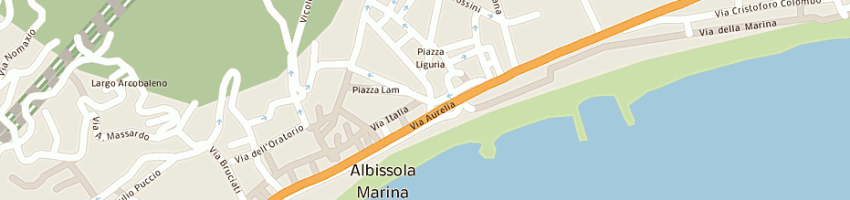 Mappa della impresa bagni s antonio snc a ALBISSOLA MARINA