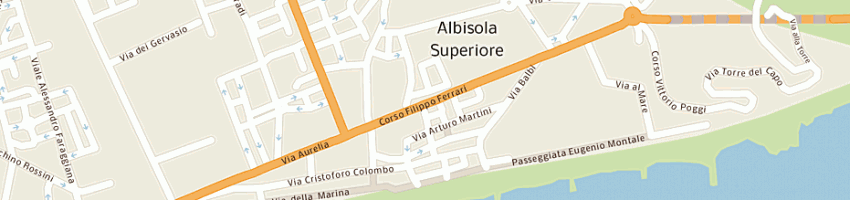 Mappa della impresa la vigevanese snc di cairo roberto e c a ALBISOLA SUPERIORE