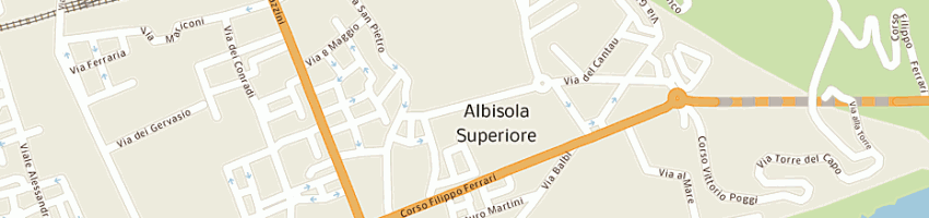 Mappa della impresa il cigno a ALBISOLA SUPERIORE
