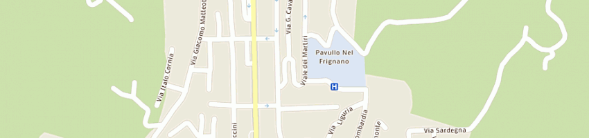 Mappa della impresa verna gianpaolo a PAVULLO NEL FRIGNANO