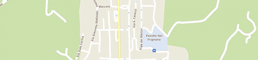 Mappa della impresa il paese dei balocchi (snc) a PAVULLO NEL FRIGNANO