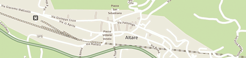 Mappa della impresa poste italiane spa a ALTARE
