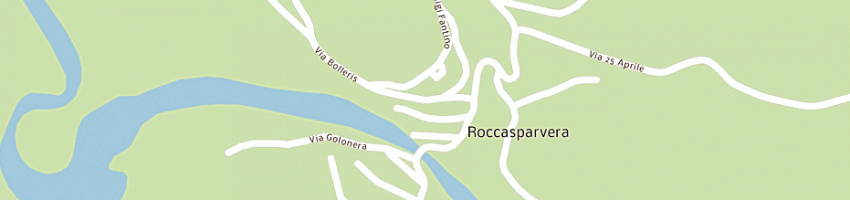 Mappa della impresa poste italiane spa a ROCCASPARVERA