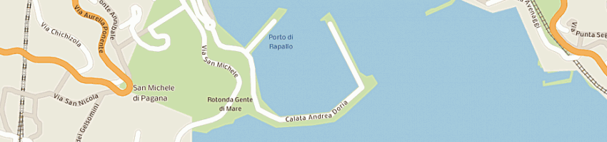 Mappa della impresa pino yachts internartional di marcella valli e c sas a RAPALLO