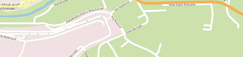 Mappa della impresa imola case srl a IMOLA