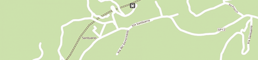 Mappa della impresa locanda del santuario a SAVONA