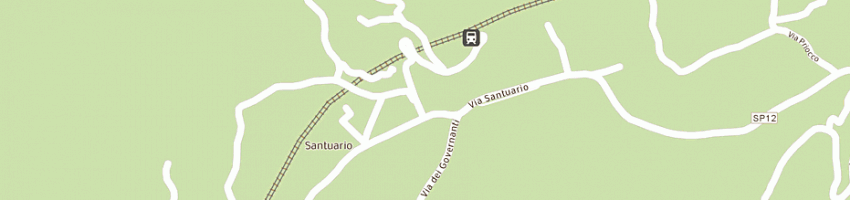 Mappa della impresa farmacia del santuario a SAVONA