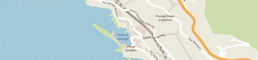 Mappa della impresa paloma snc di gallego mi e c a CAMOGLI