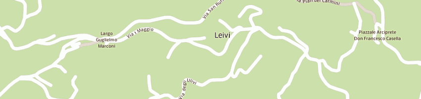 Mappa della impresa monastero di schiara a LEIVI