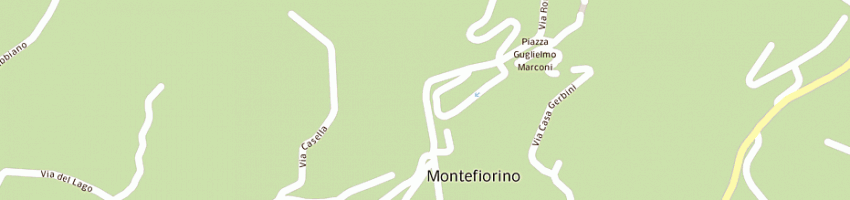 Mappa della impresa albergo ristorante lucenti di rosini fabrizio a MONTEFIORINO
