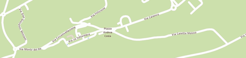 Mappa della impresa poste italiane spa a DOZZA