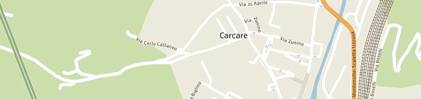 Mappa della impresa centro per l'impiego a CARCARE