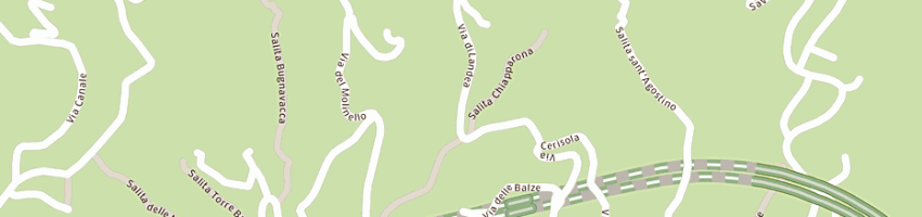 Mappa della impresa fiorista arata giancarla a RAPALLO