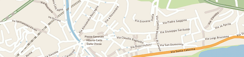 Mappa della impresa villa rosa di grenoville bbi ss a VARAZZE