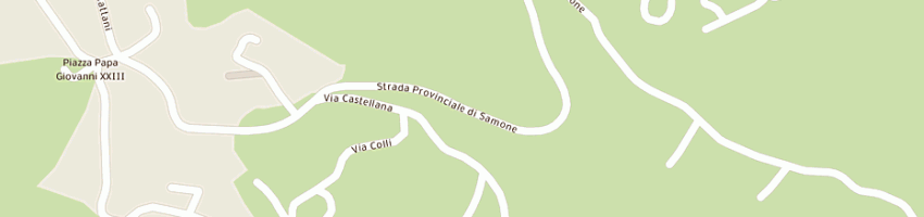 Mappa della impresa antica osteria ponte samone a GUIGLIA