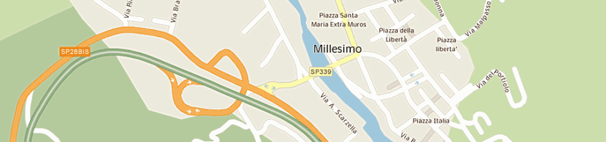 Mappa della impresa comune a MILLESIMO