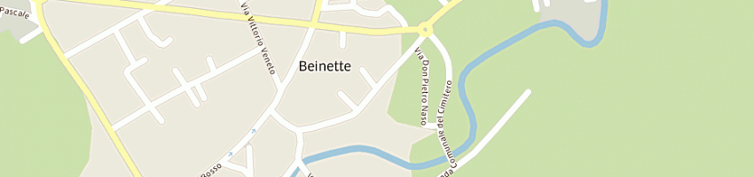 Mappa della impresa chesta riberi daniela a BEINETTE