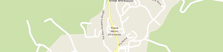 Mappa della impresa pubblica assistenza croce verde a VILLA MINOZZO