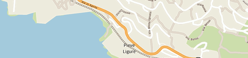 Mappa della impresa comune a PIEVE LIGURE