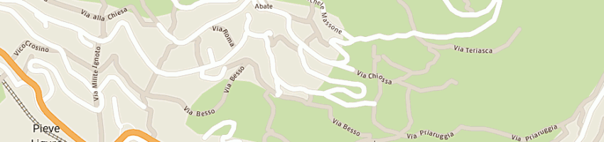 Mappa della impresa castagnini gianni a PIEVE LIGURE