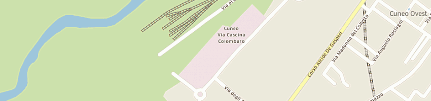 Mappa della impresa columbus mode spa a CUNEO