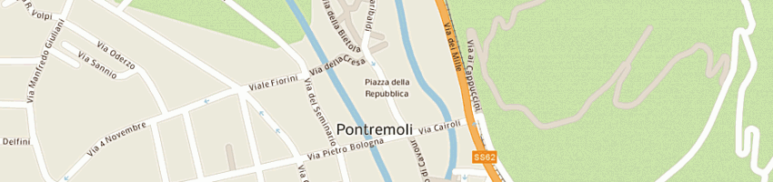Mappa della impresa menhir viaggi srl a PONTREMOLI