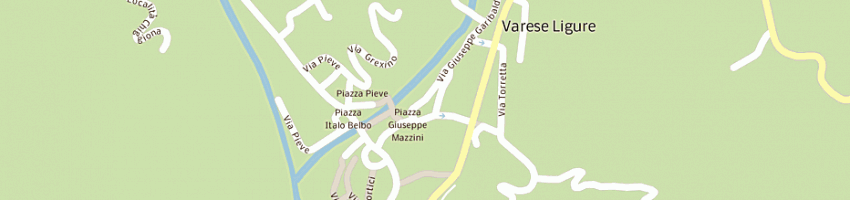 Mappa della impresa autoscuola varesina a VARESE LIGURE