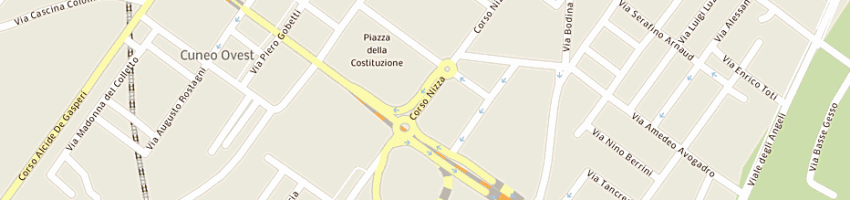 Mappa della impresa prink a CUNEO