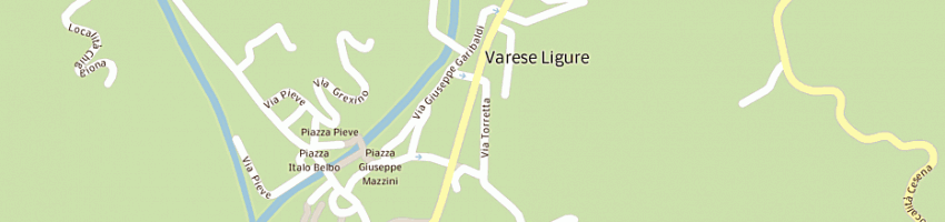 Mappa della impresa studio area srl a VARESE LIGURE