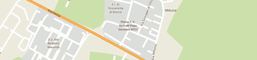 Mappa della impresa agri - zoo - eno a DOZZA