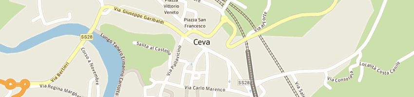 Mappa della impresa bar sport di pomi gianluca a CEVA