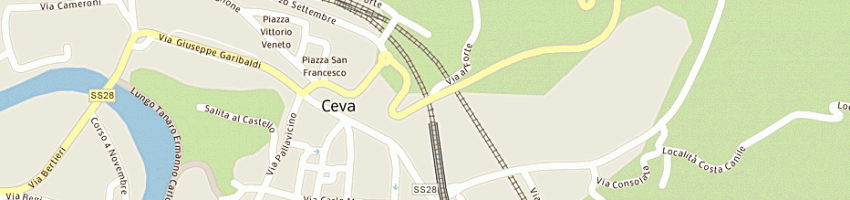 Mappa della impresa longo e cordini snc impianti elettrici a CEVA