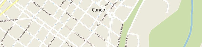 Mappa della impresa rebaudengo serena a CUNEO