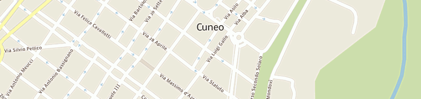 Mappa della impresa signetti stefania a CUNEO