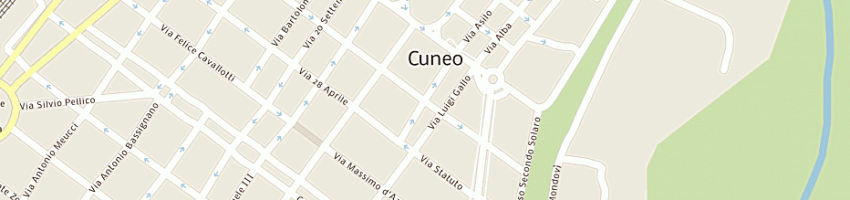 Mappa della impresa manfredi riccardo a CUNEO
