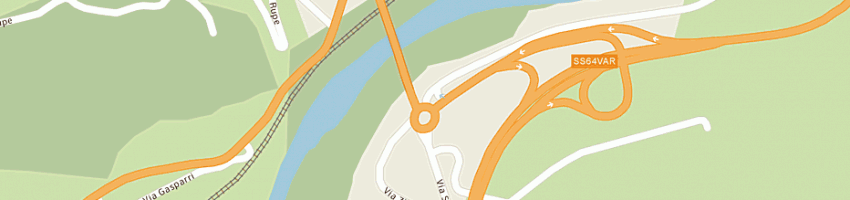 Mappa della impresa bar al ponte snc di lanzarini fabrizio e c a SASSO MARCONI