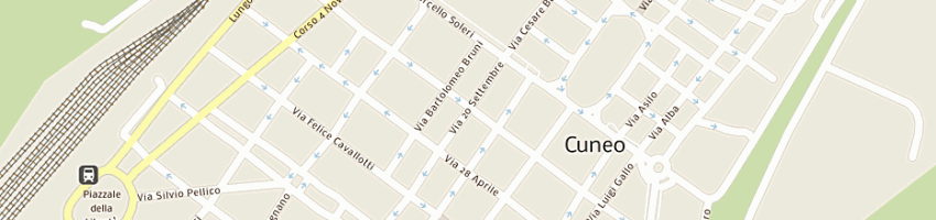 Mappa della impresa bar caffetteria xx settembre a CHIERI