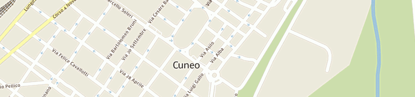 Mappa della impresa spinelli mariaconcetta a CUNEO
