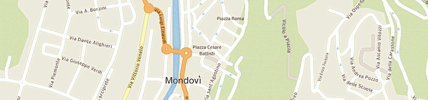 Mappa della impresa pizzasi di tor-service snc a MONDOVI 