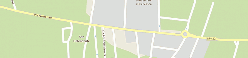 Mappa della impresa testanera giovanni a CERVASCA