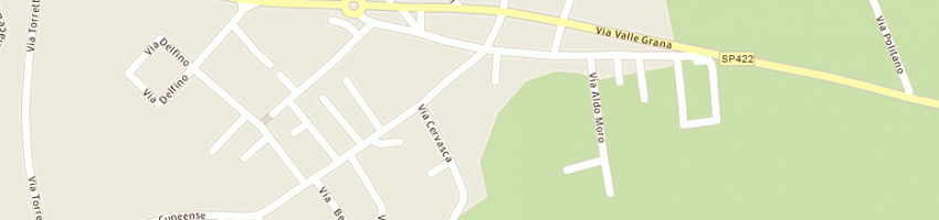 Mappa della impresa calleri giovanni a BERNEZZO