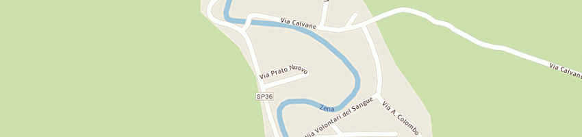 Mappa della impresa pirazzini tiziana a PIANORO
