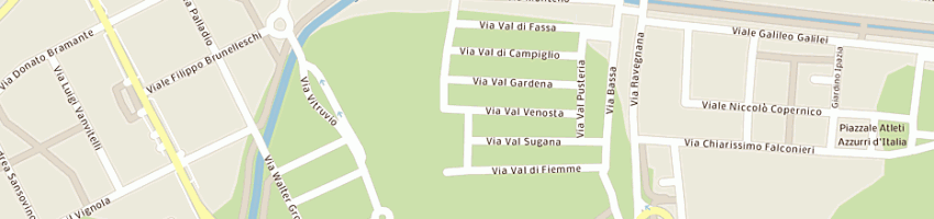 Mappa della impresa tecnopound di valerio gnani a RAVENNA