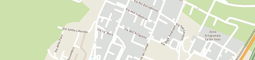 Mappa della impresa parrocchia di lagune a SASSO MARCONI