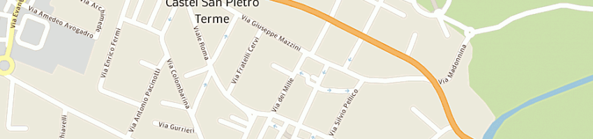 Mappa della impresa euro moto di adamo antonio a CASTEL SAN PIETRO TERME