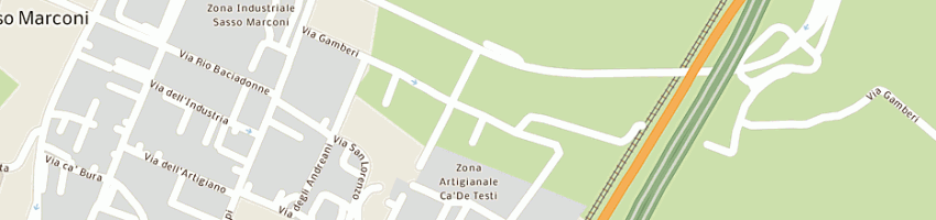 Mappa della impresa agriturismo prati di s lorenzo a SASSO MARCONI