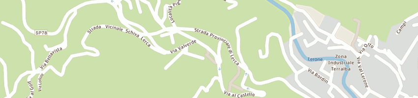 Mappa della impresa burlando francesco a COGOLETO